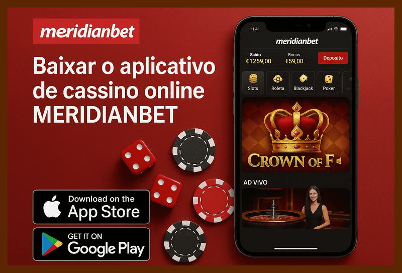 Baixar o MERIDIANBET Cassino App