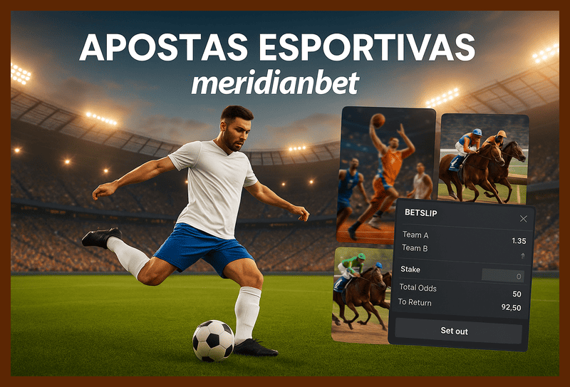 Aposte em apostas esportivas no cassino online MERIDIANBET