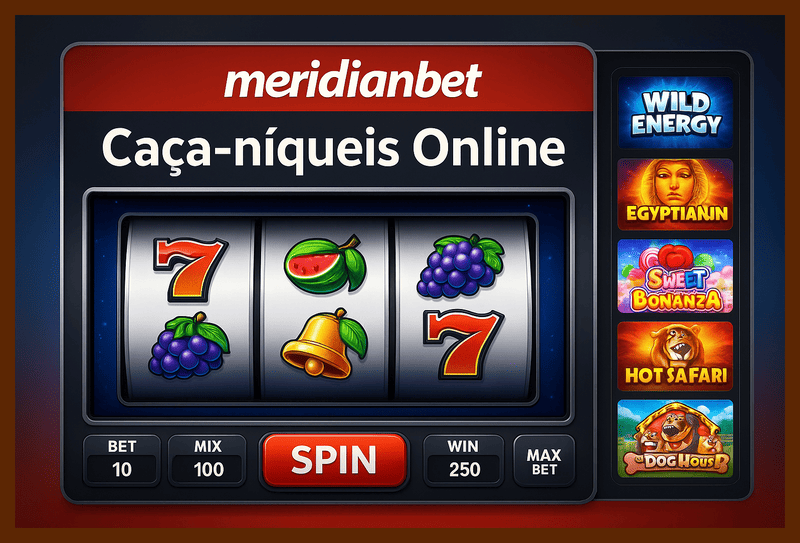 Explore o mundo das slot machines no MERIDIANBET Casino